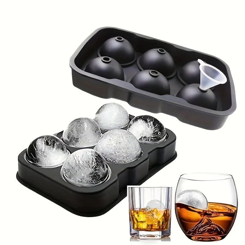 Molde Silicona Para Hacer Hielo Redondo X6 Diametro 45cm HB 0010079 - Premier bar y cocina